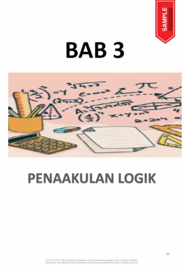 Soalan Latihan Peperiksaan Matematik Tingkatan 4 Bab 1-10