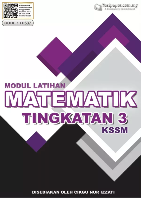 Soalan Latihan Matematik Tingkatan 3 KSSM Semua Bab