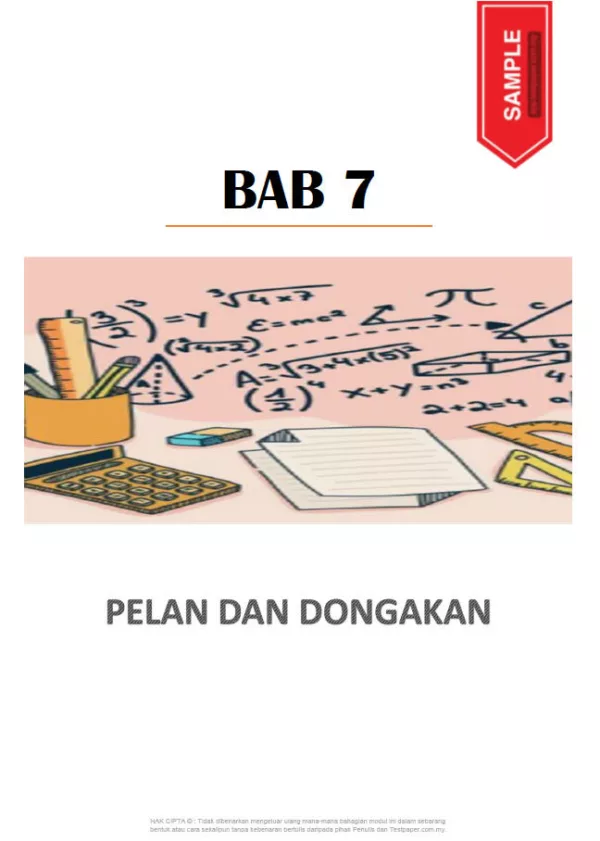 Soalan Latihan Matematik Tingkatan 3 KSSM Semua Bab