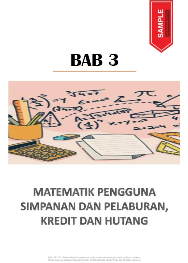 Soalan Latihan Matematik Tingkatan 3 KSSM Semua Bab