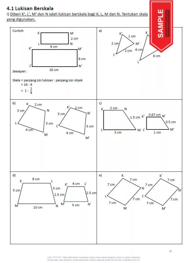 Soalan Latihan Matematik Tingkatan 3 KSSM Semua Bab