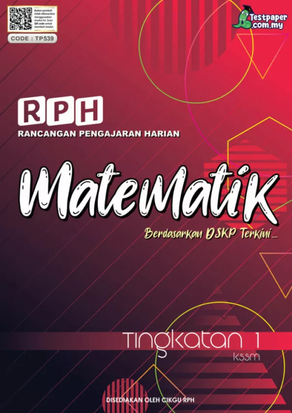 RPH Matematik Tingkatan 1 KSSM