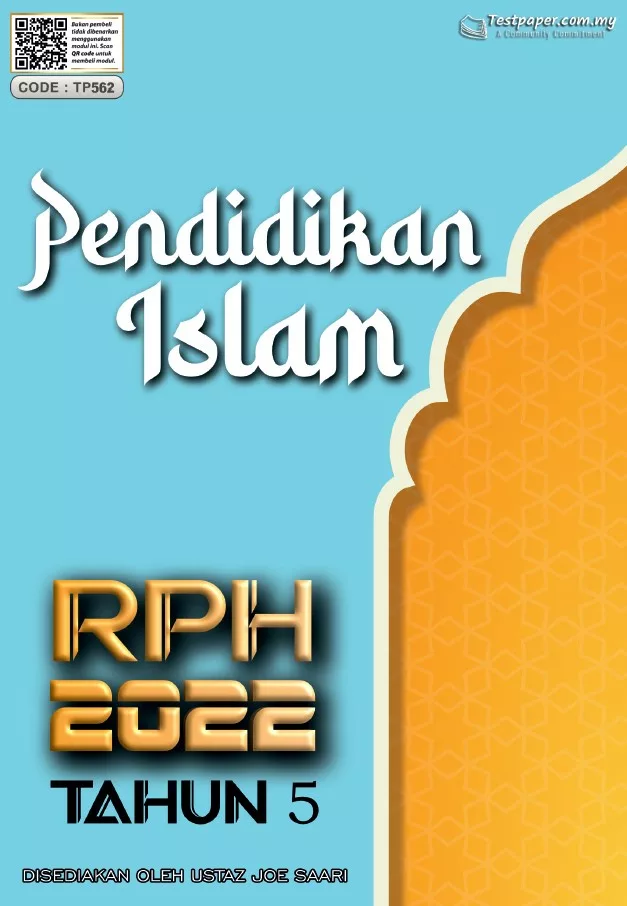 RPH dan RPT Pendidikan Islam Tahun 5 2022