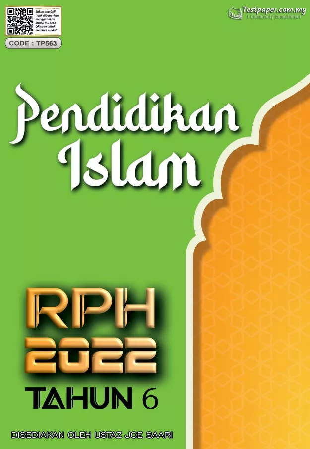 RPH dan RPT Pendidikan Islam Tahun 6 2022