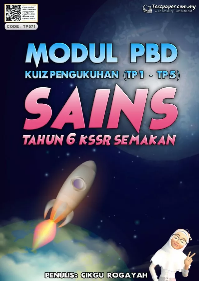 Soalan PBD Kuiz Sains Tahun 6 KSSR