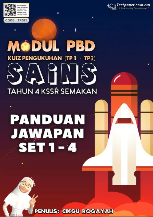 Soalan PBD Kuiz Sains Tahun 4 KSSR