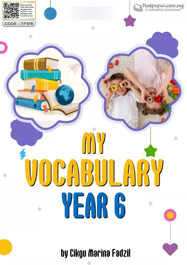 Soalan Latihan Vocabulary Bahasa Inggeris Tahun 6