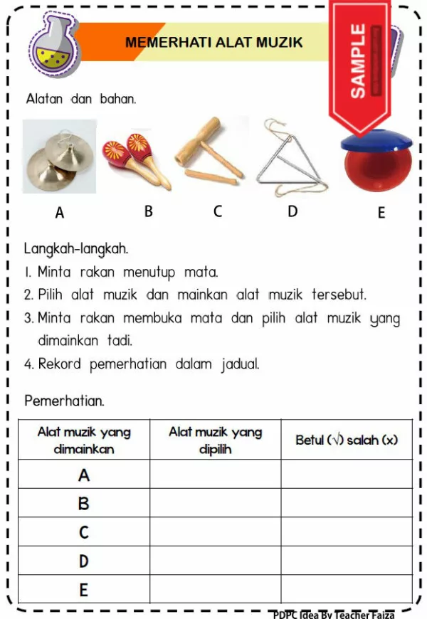 BBM Amali Sains Tahun 1