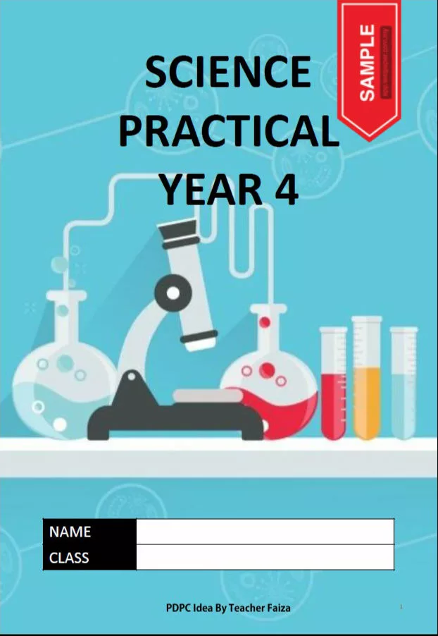 Science Practical Year 4