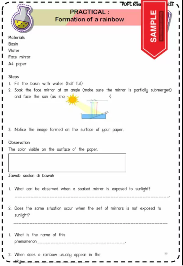 Science Practical Year 4