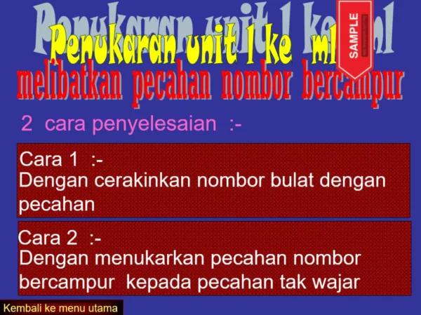 Slide Powerpoint Matematik Tahap 2