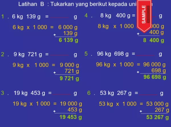 Slide Powerpoint Matematik Tahap 2 Bab Jisim