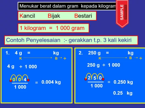 Slide Powerpoint Matematik Tahap 2 Bab Jisim