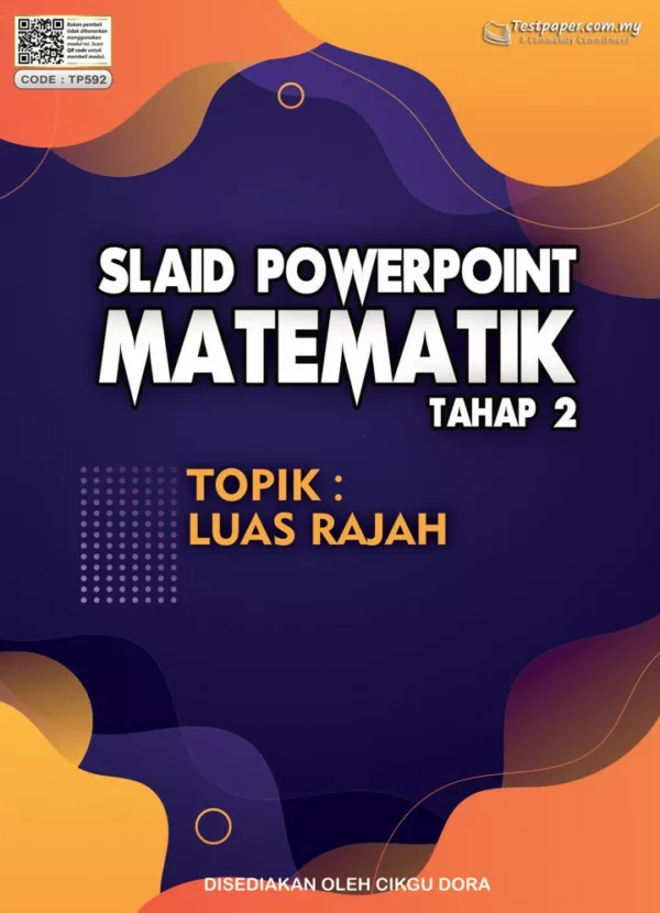 Nota Powerpoint Matematik Tahap 2 Topik Luas Rajah