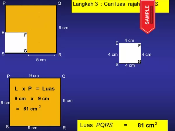 Nota Powerpoint Matematik Tahap 2 Topik Luas Rajah