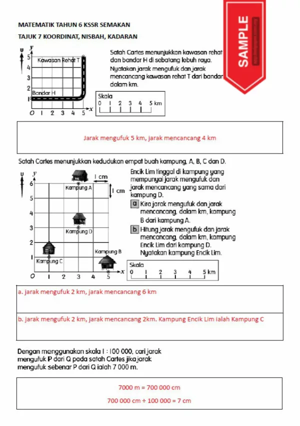 Soalan Latihan Buku Teks Matematik Tahun 6 KSSR