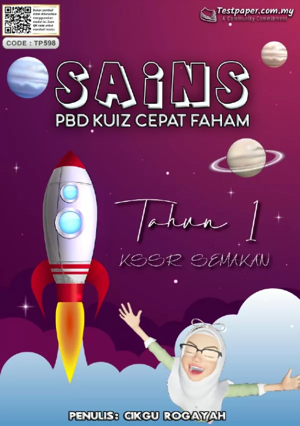 Soalan PBD Kuiz Sains Tahun 1 KSSR