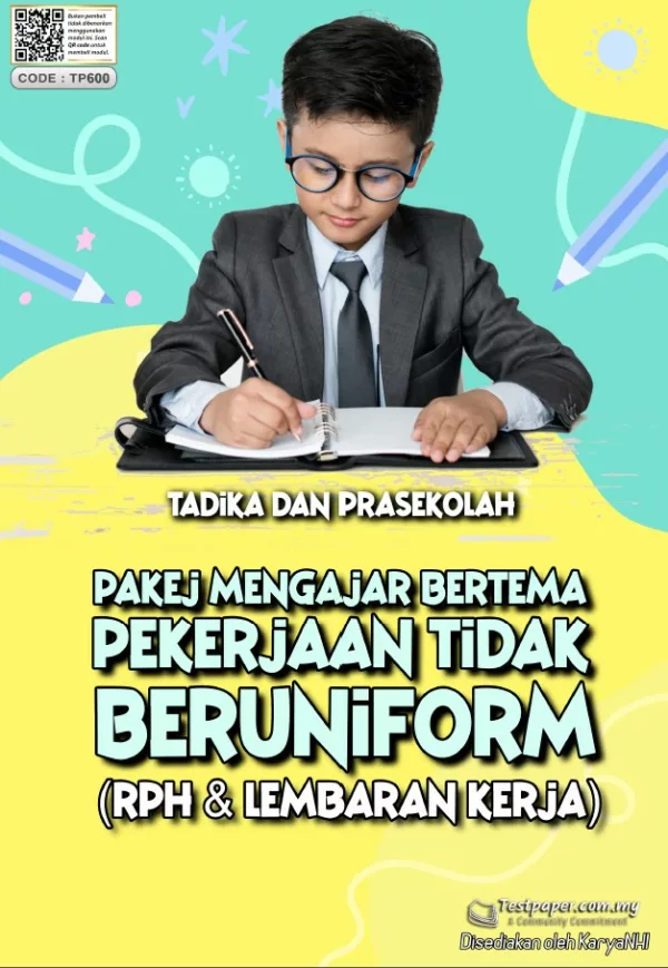 RPH dan Lembaran Kerja Prasekolah Tema Pekerjaan