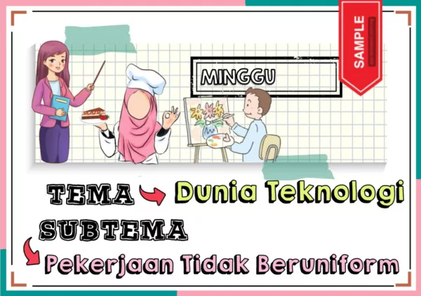 RPH dan Lembaran Kerja Prasekolah Tema Pekerjaan