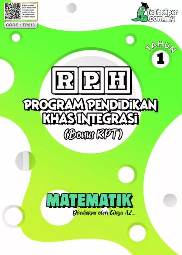 RPH dan RPT PPKI Matematik Tahun 1 TS25