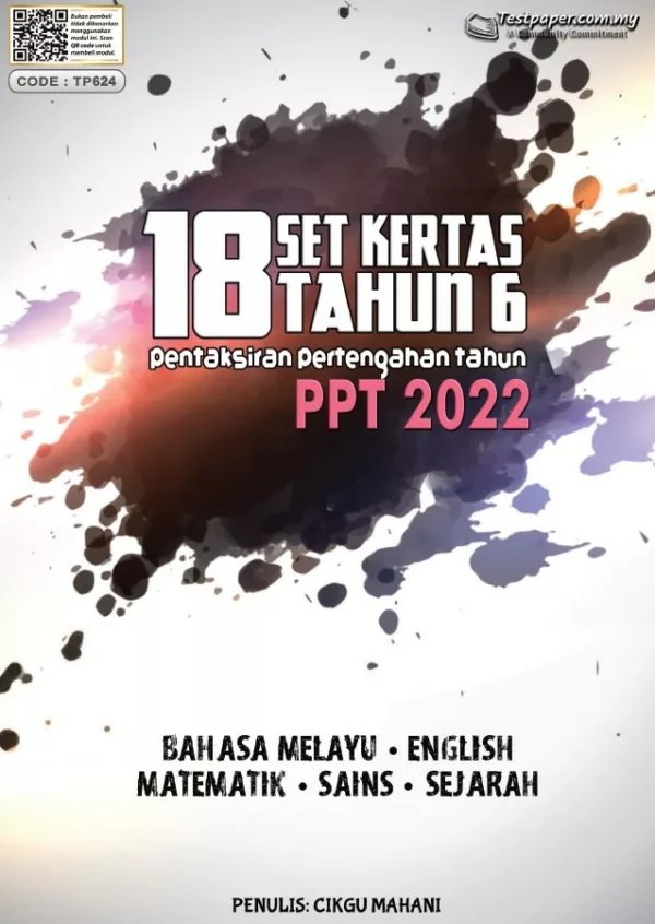 Soalan Ujian Pertengahan Tahun 2022 Tahun 6