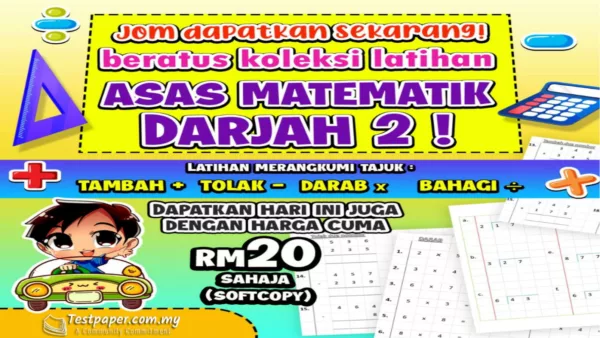 Soalan Latihan Asas Matematik Tahun 2