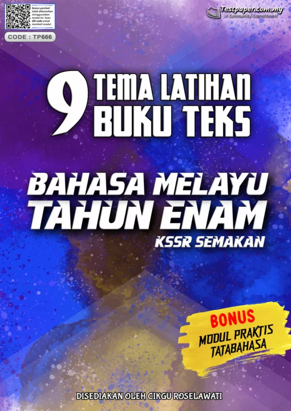 Soalan Latihan Buku Teks BM Tahun 6 KSSR