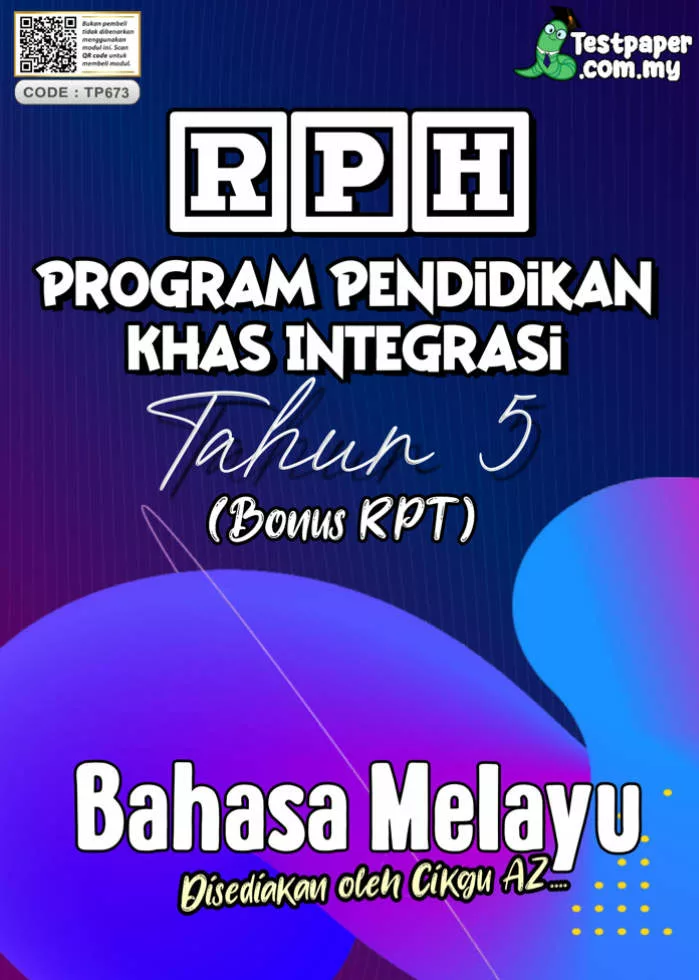 RPH dan RPT PPKI Bahasa Melayu Tahun 5