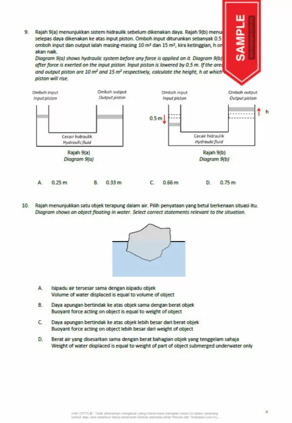 Soalan Ujian Fizik Tingkatan 5 2022 KSSM