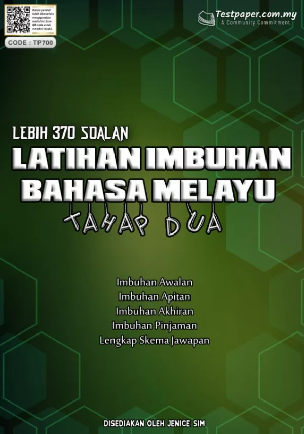 Soalan Latih Tubi Bahasa Melayu Tahap 2