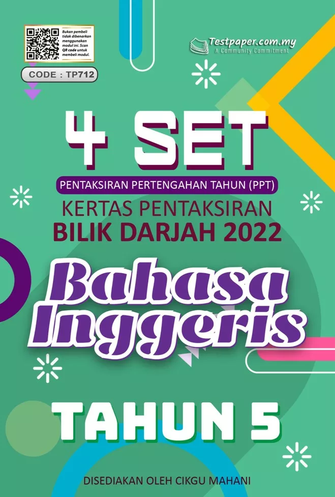 Soalan Ujian Pertengahan Tahun BI Tahun 5 2022