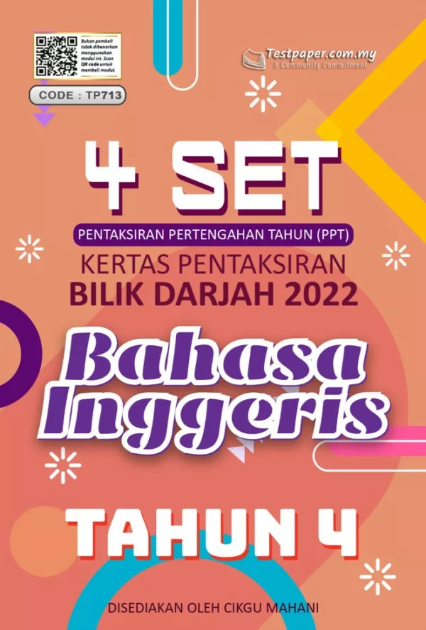 Soalan Ujian Pertengahan Tahun BI Tahun 4 2022