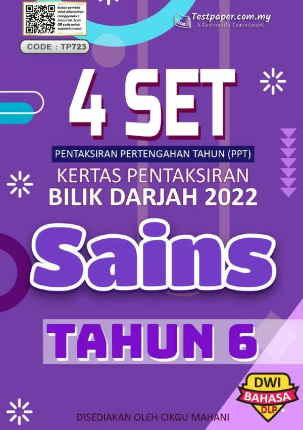 Soalan Ujian Pertengahan Tahun Sains Tahun 6 2022