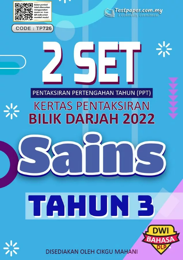 Soalan Ujian Pertengahan Tahun Sains Tahun 3 2022