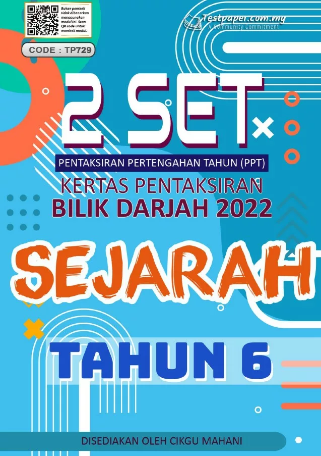 Soalan Ujian Pertengahan Tahun Sejarah Tahun 6 2022