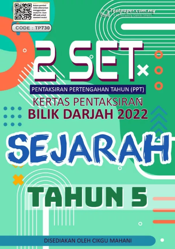 Soalan Ujian Pertengahan Tahun Sejarah Tahun 5 2022