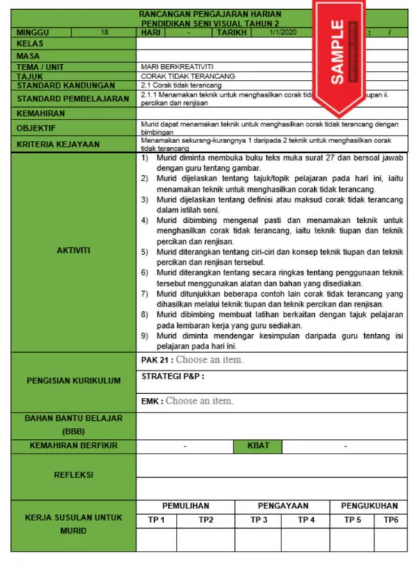 RPH dan RPT PPKI PSV Tahun 2 TS25