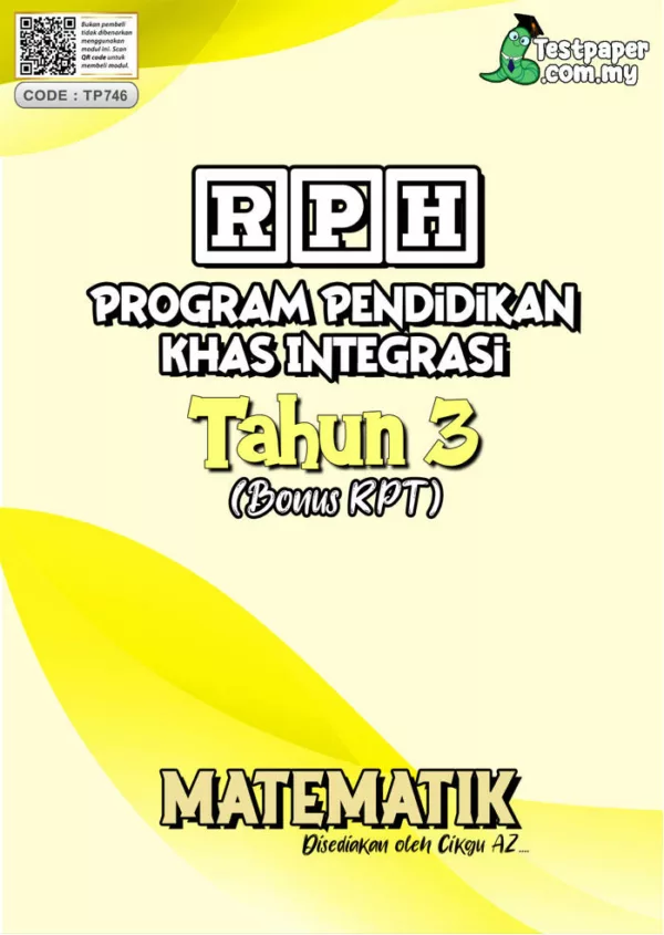 RPH dan RPT PPKI Matematik Tahun 3 TS25