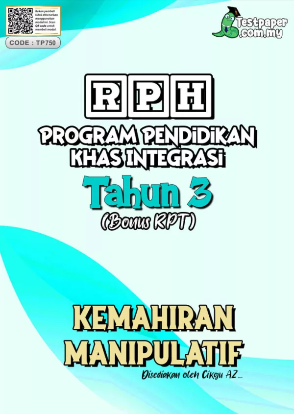 RPH dan RPT PPKI Kemahiran Manipulatif Tahun 3 TS25