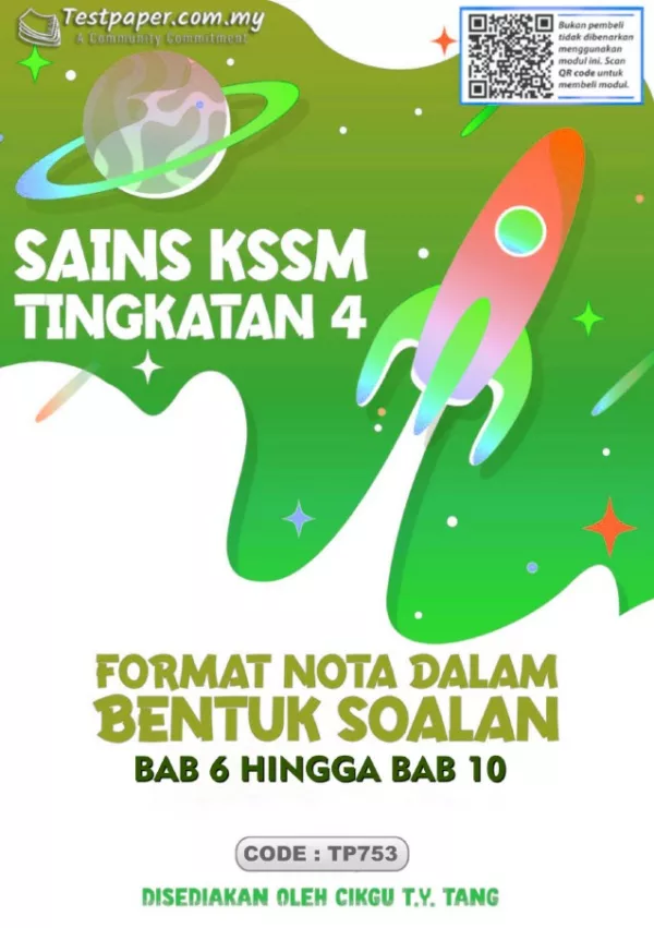 Soalan Latih Tubi Sains Tingkatan 4 Bab 6-10