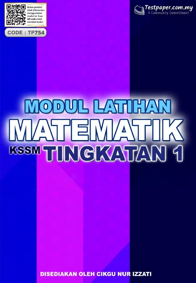 Soalan Latih Tubi Matematik Tingkatan 1 KSSM