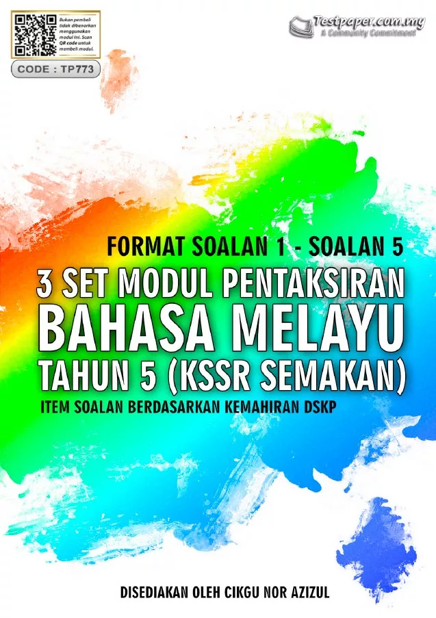 Soalan Latihan BM Soalan 1-5 Tahun 5 KSSR