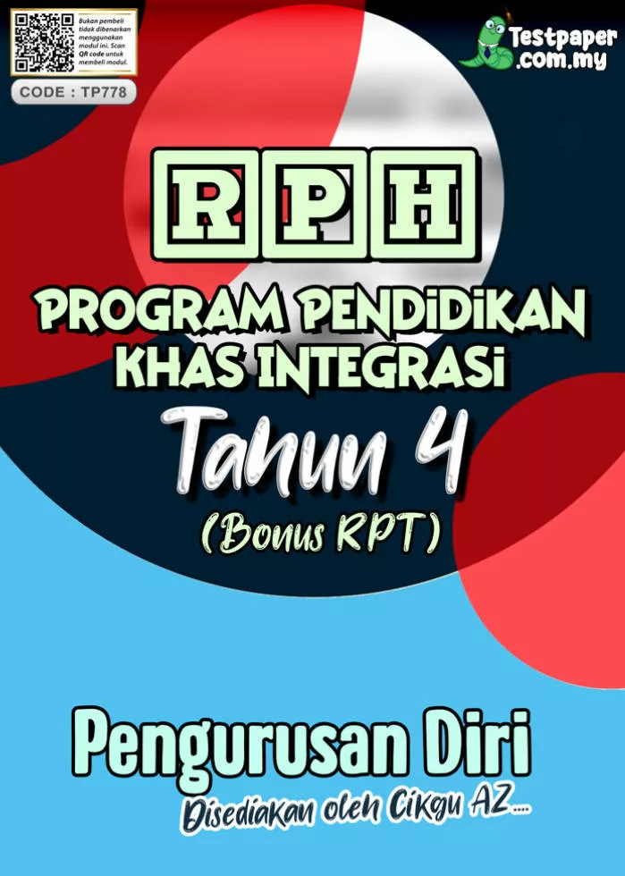 RPH dan RPT PPKI Pengurusan Diri Tahun 4 TS25