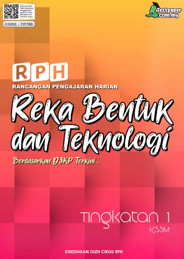 RPH Reka Bentuk Teknologi Tingkatan 1 KSSM