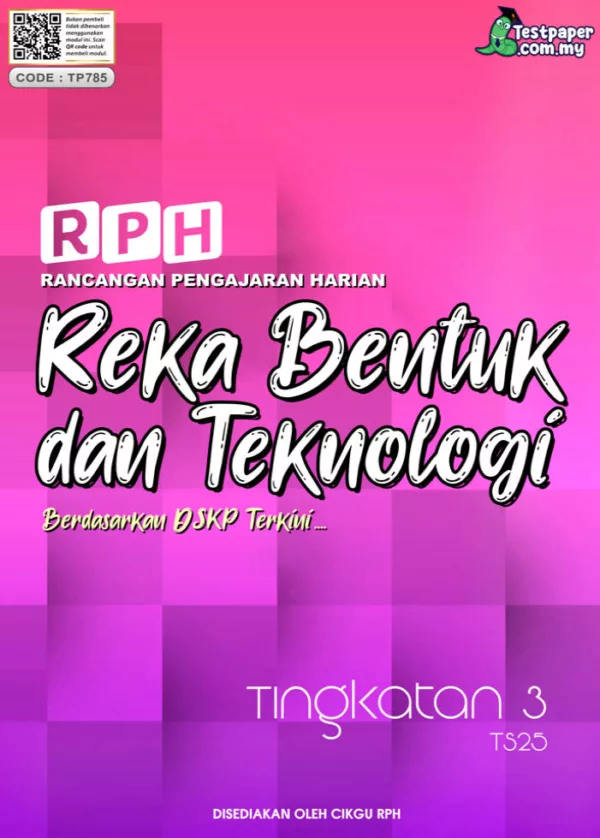 RPH Reka Bentuk Teknologi Tingkatan 3 TS25