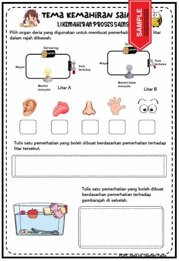 Soalan Latihan Ulangkaji Sains Tahun 2