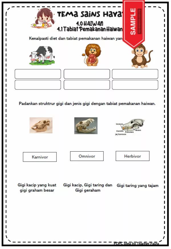 Soalan Latihan Ulangkaji Sains Tahun 3