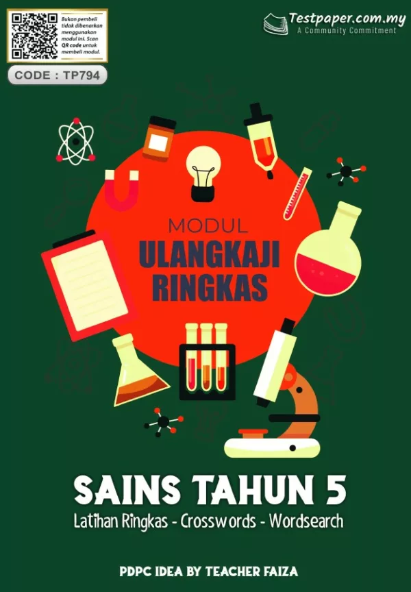 Soalan Latihan Ulangkaji Sains Tahun 5