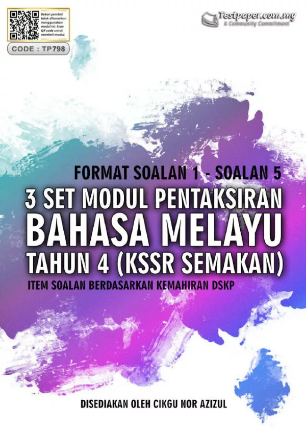 Soalan Latihan BM Soalan 1-5 Tahun 4 KSSR