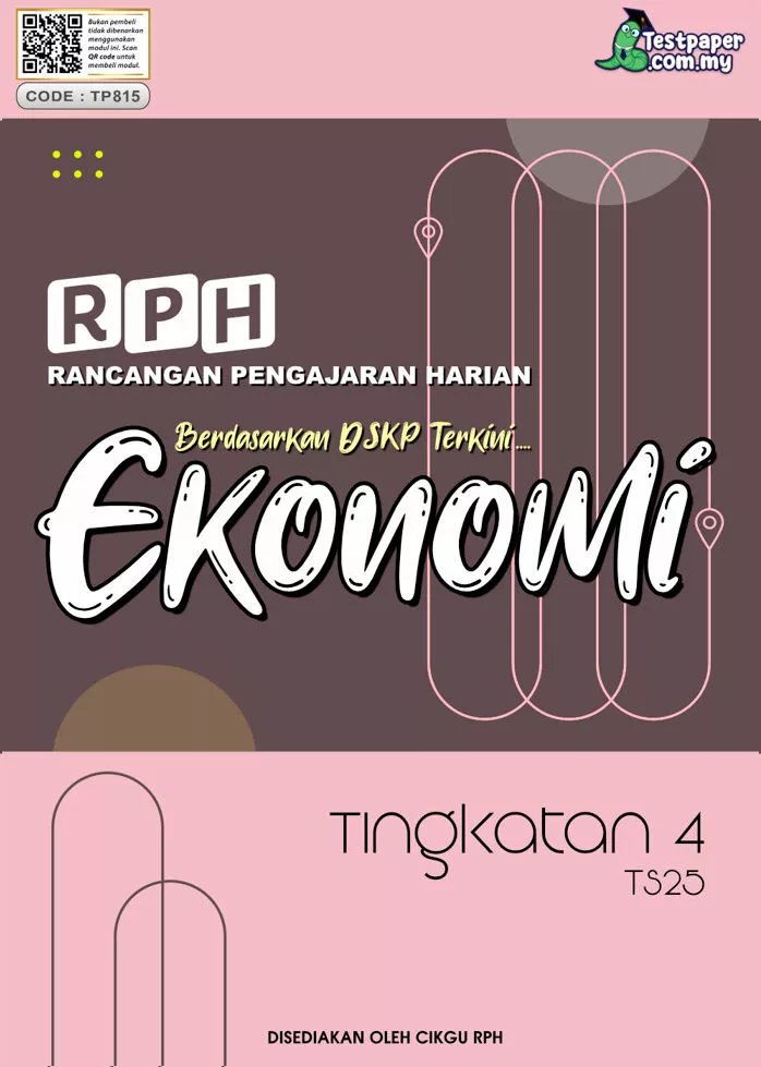 RPH Ekonomi Tingkatan 4 TS25